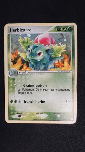Carte pokémon herbizarre - carte,