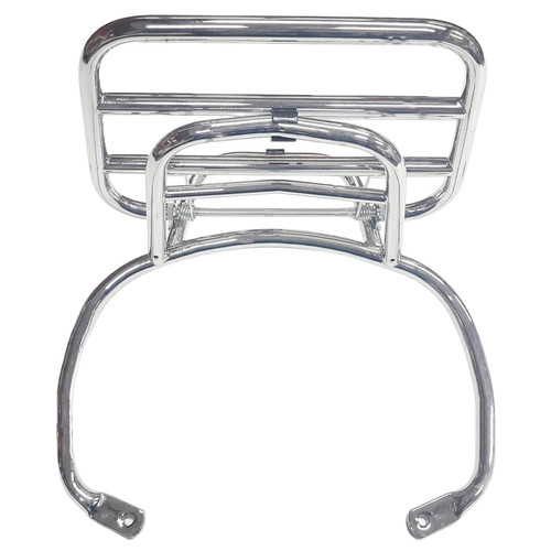 Porte bagages chromé - porte-bagages,