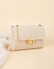 Sac Tressé En Paille A Rabat