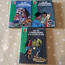 Les Six Compagnons De JP Bonzon Bibliothèque Verte Hachette 3 Livres Jeunesse 