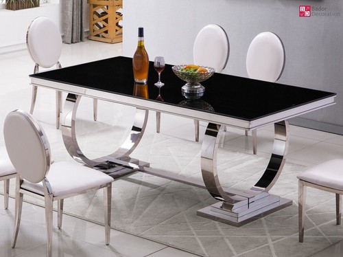 Design table manger noir - table,