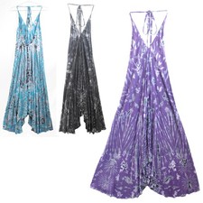 Robe caraco évasée longueur