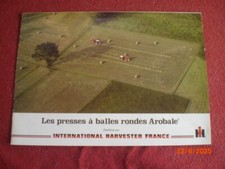 INTERNATIONAL AROBALE ROUND BALL PRESS ADVERTISING BROCHURE