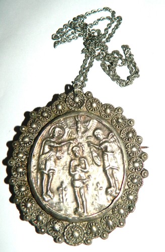 Grosse broche pendentif - grosse,