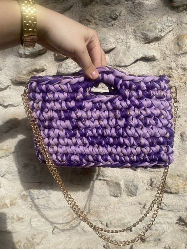 Sac crochet fait main - fait,
