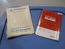 Suzuki 1997 Carry Minitruck Factory Maintenance Notebook JDM RHD 99012-50B01