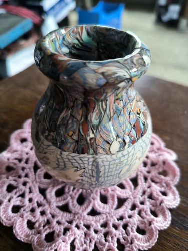 Petit vase boule ancien - , en
