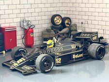 1:18 *HTF* MINICHAMPS F1 Formula 1 1986 LOTUS 98T #12 Ayrton Senna JPS *RARE*!