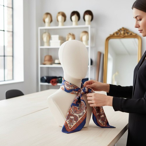Tête mannequin épinglable - mannequin,