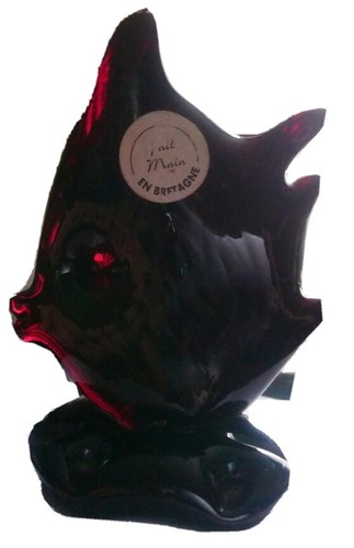 Poisson verre rouge - poisson,