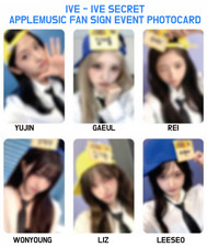 presale [IVE] THE 4th EP - IVE SECRET Applemusic Fan sign Event Photocard