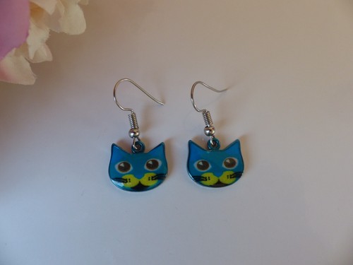 Boucles oreilles chat - d’oreilles,