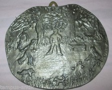 PLAQUE EN PLOMB OU ETAIN