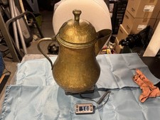 Turkish Copper Pitcher Samovars Semaver Istanbul Turkey Water Tea Coffee Vintage