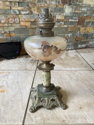 Lampe pétrole ancienne - à,