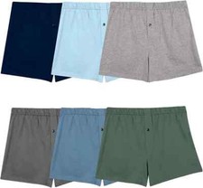 Fruit of the Loom Men's Knit Boxers - Colors May Vary 2 Pack or 6 Pack