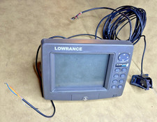 Lowrance GlobalMap 3000MT GPS Chartplotter Fish Finder w/ cords *UNTESTED*