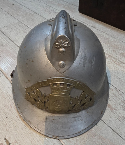 Ancien casque pompier de - casque,