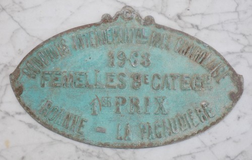 Plaque concours agricole - plaque,