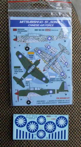 Décalques maquette avion - maquette,