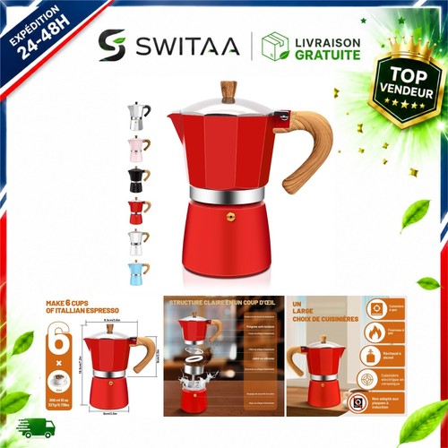 Cafetière moka italienne - , 6