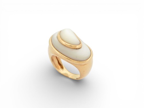 Vintage bague fred - nuage, 52