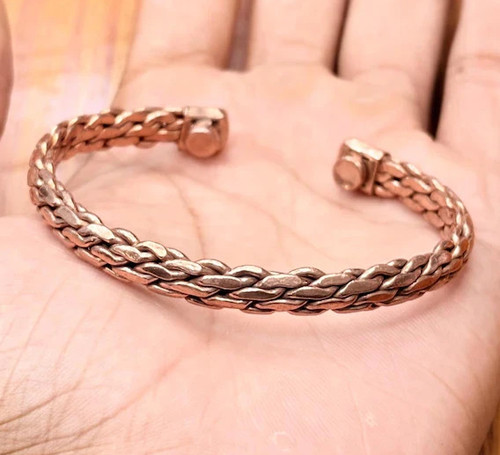 Bracelet magnétique cuivre - magnétique, en