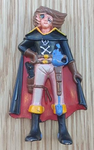 Figurine pvc capitaine - capitaine, albator