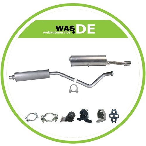 Kit pot échappement - pot, d'échappement