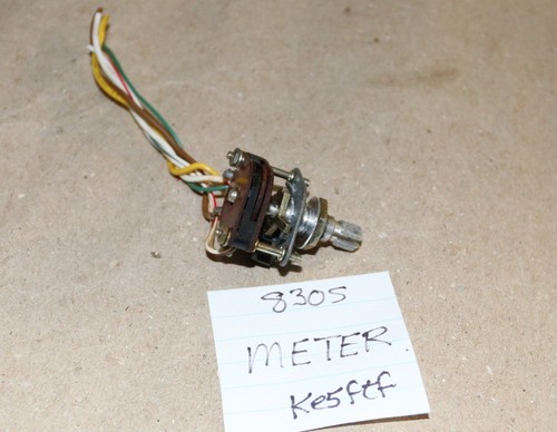Kenwood 830s meter switch - kenwood,