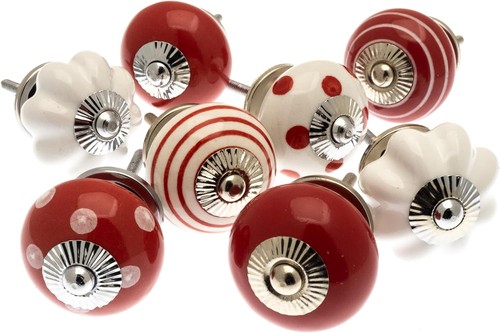 Boutons porte céramique - de,