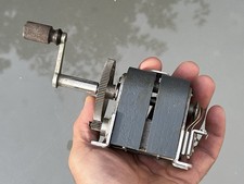 ⭐️ OLD TOOL WW1 WW2 MILITARY PHONE GENERATOR MAGNETO ELECTRIC COIL