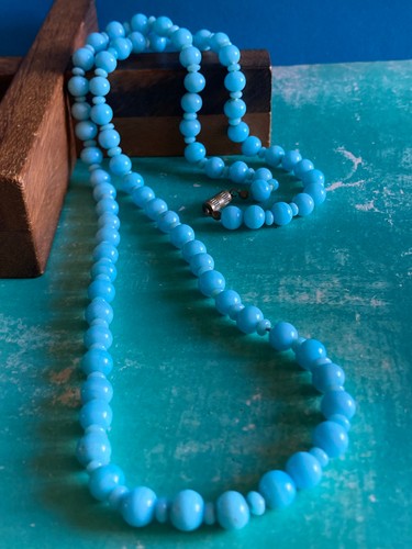 Vintage collier perles - collier, de
