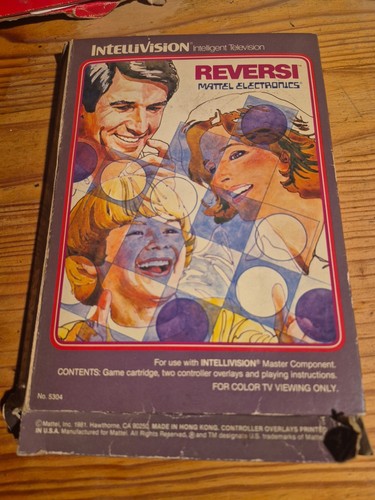 Jeu intellivision reversi - -,