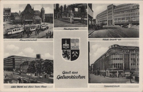 Carte postale gelsenkirchen - carte,