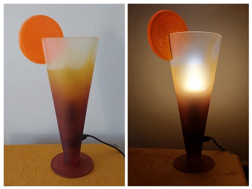 Lampe cocktail année - lampe, 70