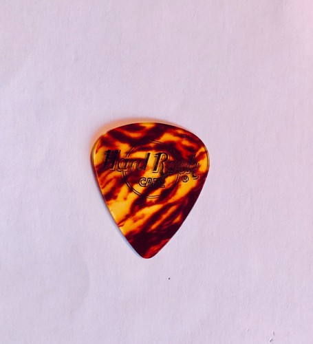 Hard rock cafe guitar pick - rock,