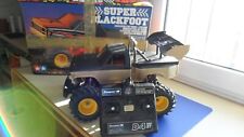 TAMIYA SUPER BLACKFOOT MONSTER TRUCK GRAUPNER D4 RADIO CONTROLLER