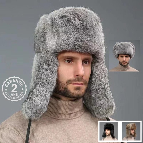 Bonnet homme chapka ushanka - bonnet,
