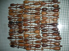 Lot de 60 fuseaux de