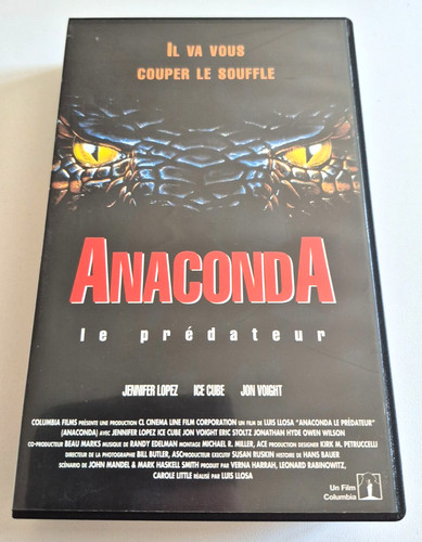 Anaconda cassette vhs vf - anaconda,