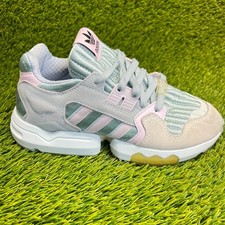 Adidas ZX Torsion Womens Size 7 Blue Purple Tint Athletic Running Shoes Sneakers