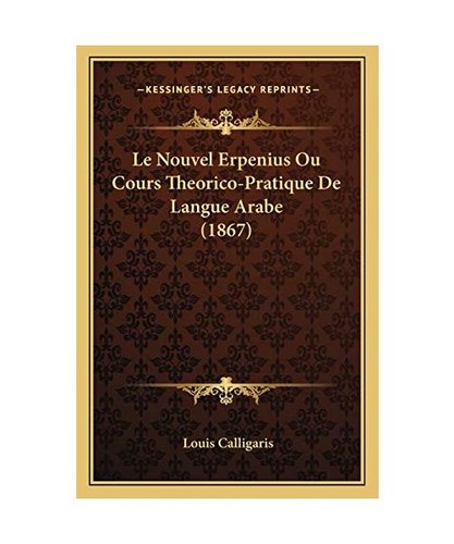 Nouvel erpenius cours - le,