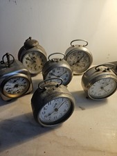 Lot de 6 réveils mécaniques
