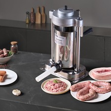 VEVOR Poussoir à Saucisses Manuel 2 L Machine à Saucisson Verticale en Inox 304