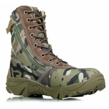 Botas Militares De Camuflaje Táctico RESISTENTES Para Hombres, Botas De Combate+