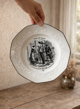 Assiette Parlante n°6 Boch