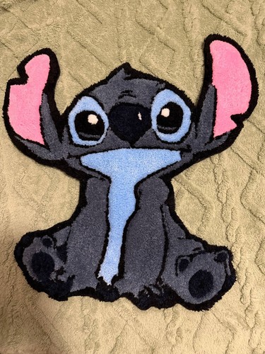 Tapis extraterrestre bleu
