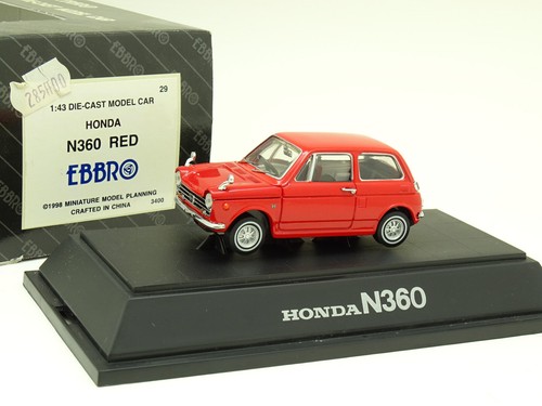 Ebbro honda n360 rouge - ebbro,