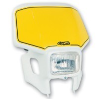 Plaque phare moto six - plaque,